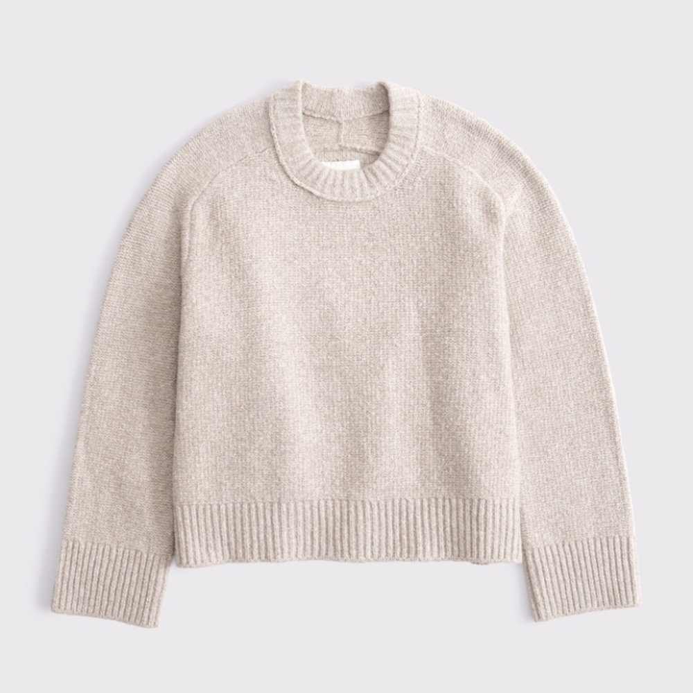 Abercrombie Madeline Textural Crew